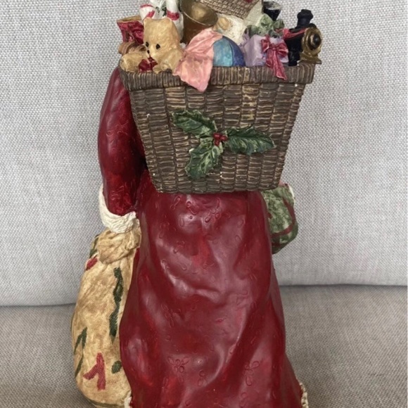 Santa Clause Albert E Price 10” Tall Ceramic Christmas Decor VTG Holiday Rare! - Picture 3 of 5